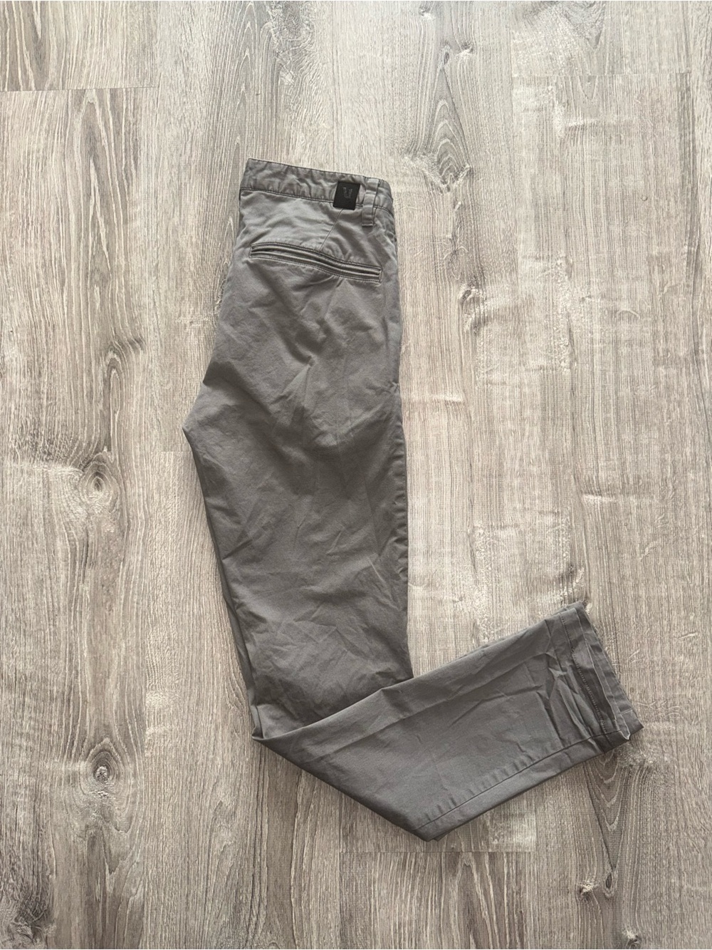 Men's Vuori Gray Casual Pants - Classic Straight Fit